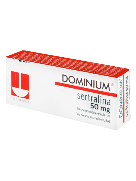 DOMINIUM 50 MG 10 CAPSULAS                        