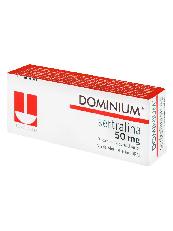 DOMINIUM 50 MG 10 CAPSULAS                        