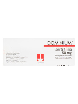 DOMINIUM 50 MG 10 CAPSULAS                        