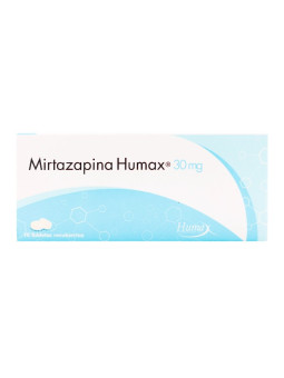 MIRTAZAPINA HUMAX  30 MG 10 TABLETAS TRS