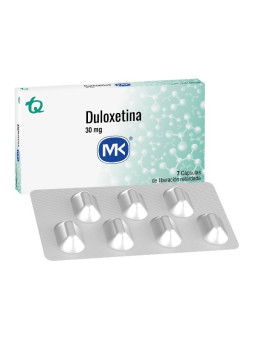 DULOXETINA 30 MG 7 CAPSULAS MK