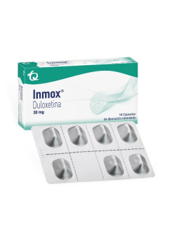 INMOX 30 MILIGRAMOS 14 CAPSULAS MK