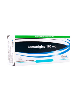 LAMOTRIGINA 100 MG 30 TABLETAS HP(A) TRS