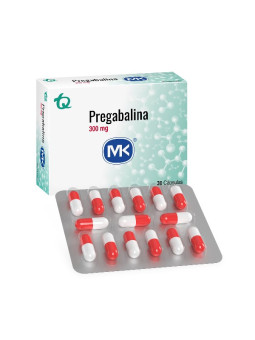 PREGABALINA 300 MG 30 TBS MK (M)172440
