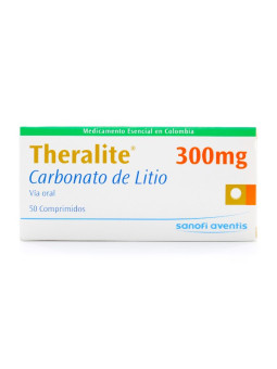 THERALITE 300 MG 50 COMPRIMIDOS TRS
