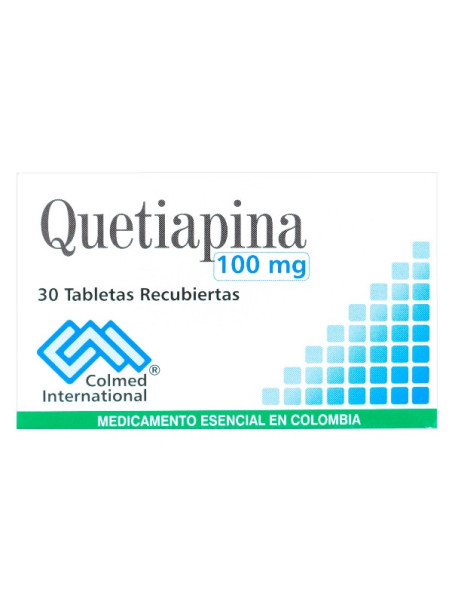 QUETIAPINA 100 MG 30 TBS PC(P)43650 TRS