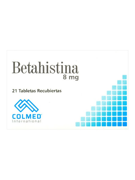 BETAHISTINA 8 MG 21 TBS PC TRS
