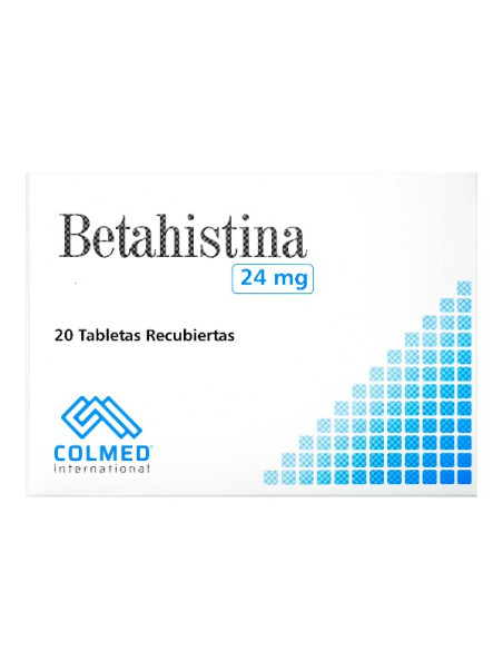 BETAHISTINA 24 MG 20 TBS PC TRS