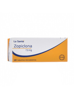 ZOPICLONA 7.5 MG 10 TABLETAS LS TRS