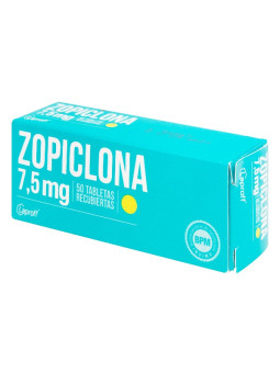 ZOPICLONA 7.5 MILIGRAMOS 50 TABLETAS TRS