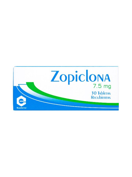 ZOPICLONA 7.5 MG 30 TABS                          