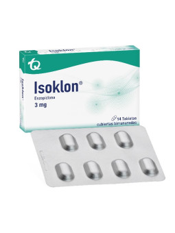 ISOKLON 3 MG 14 TABLETAS (DA)