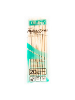 APLICADOR DE MADERA ALFA 20 UDS TRS
