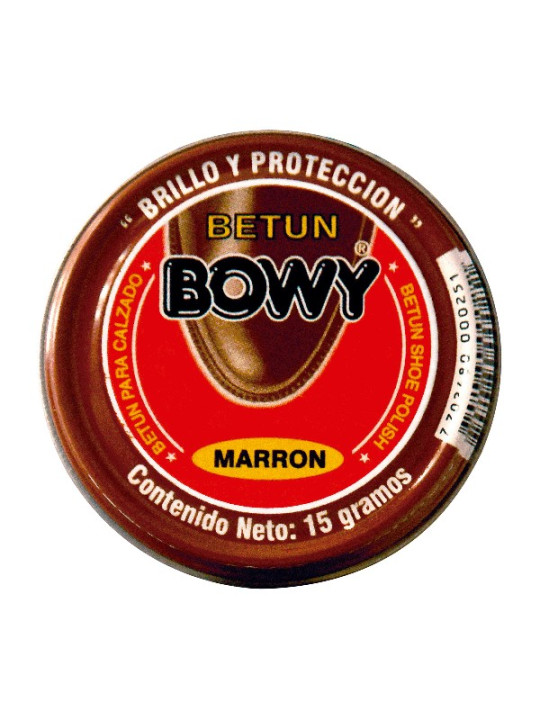 BETUN EN PASTA BOWY NO.1 MARRON 15 GR             