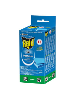 RAID PASTILLAS EST.12 UDS TRS