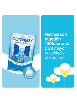 COPITOS COTONETES JJ 150 UDS TRS