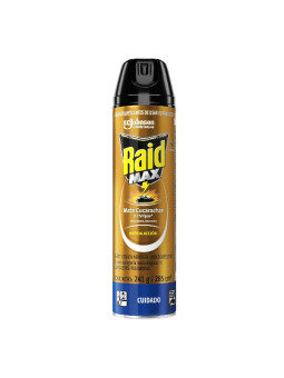 RAID MAX MATA CUCAR.Y CHIRIPAS 285 ML TRS