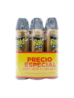 3 RAID MAX 285 ML TRS