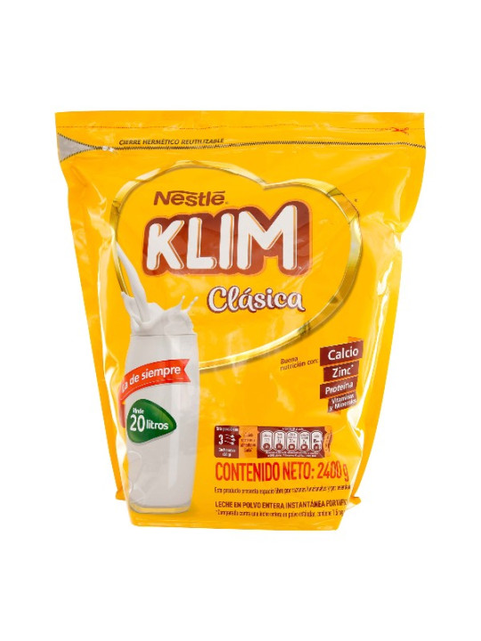 KLIM INSTANTANEA FORTIFICADA 2400 GRAMOS TRS