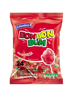 BON BON BUM FRESA 24 UDS