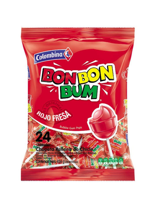 BON BON BUM FRESA 24 UDS