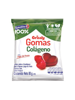 GOMAS GRISSLY COLAGENO 72 GR                      