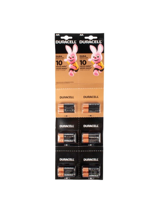 PILA DURACELL ALKALINA AA X 2 6 UDS TRS